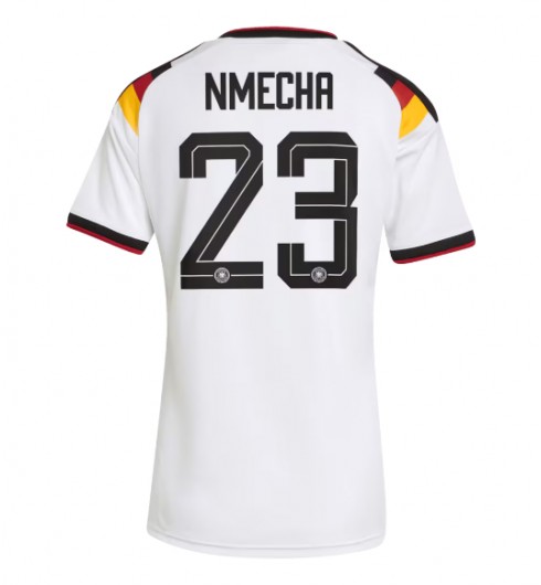 Německo Felix Nmecha #23 Domácí Dres pro Dámské MS 2026 Krátký Rukáv Německo Felix Nmecha #23 Domácí Dres pro Dámské MS 2026 Krátký Rukáv